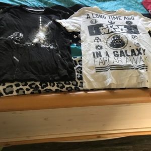 Bundle Boys medium Star Wars shirts